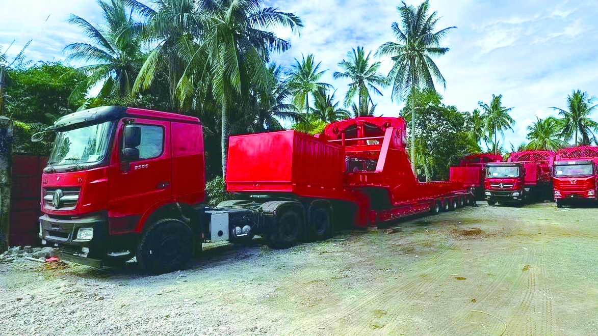 叶片运输扬举车